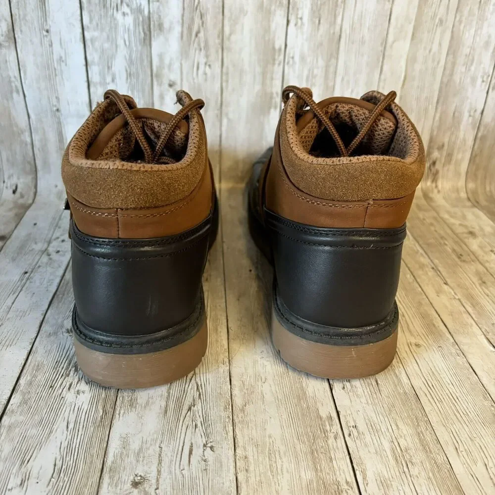 Lugz Avalanche Strap Men’s Winter Boots Brown and Terracotta Size‎ 7.5